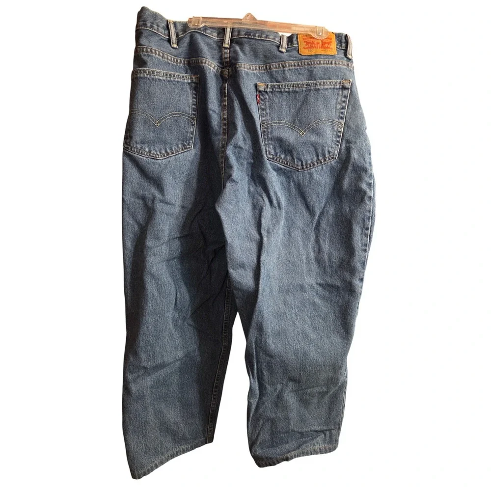 Levi's 560 Comfort Fit Jeans Mens 42x30 Blue Medium Wash Baggy Relaxed